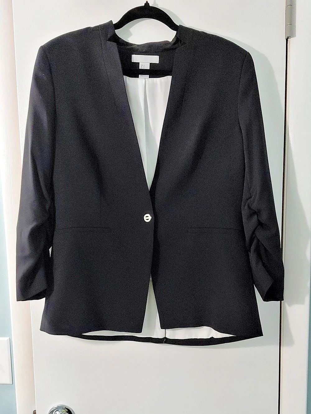 H&M Black Blazer Size XL Like New